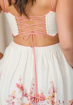 Zimmermann Devi Scallop Midi Dress Size 0 for rent on The Volte - image 3