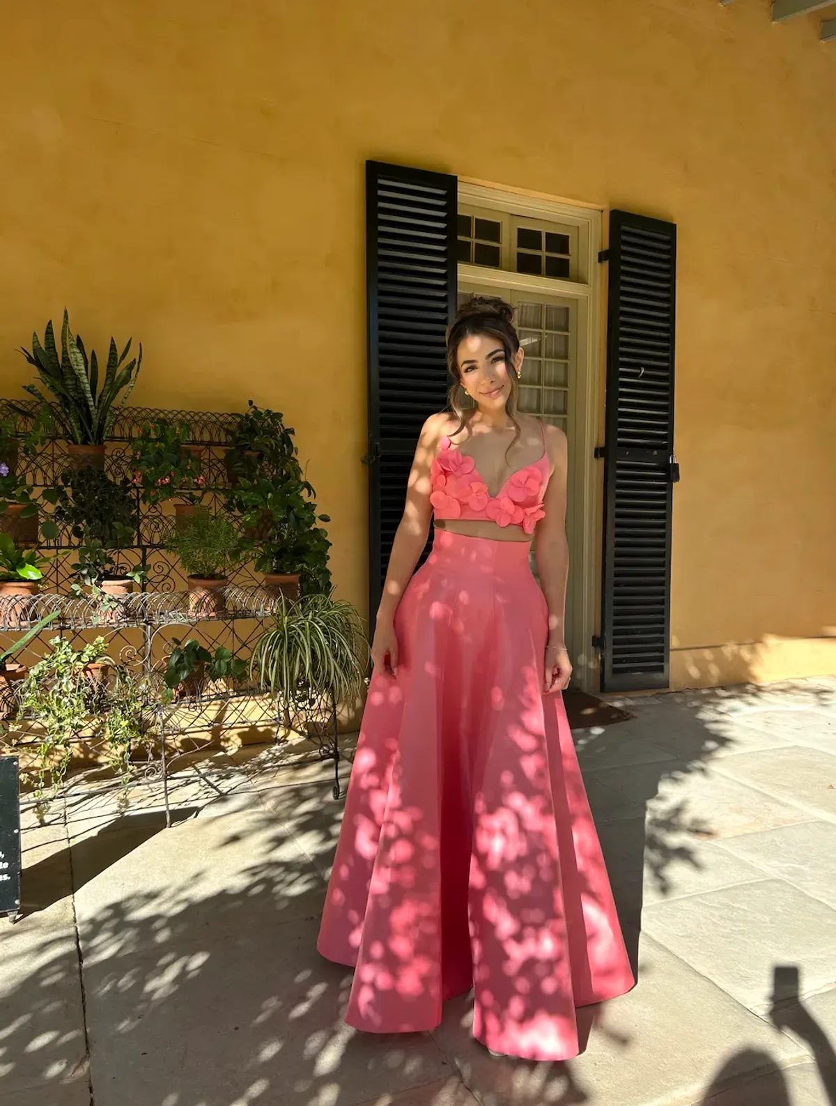 Acler Isla Set Maxi Skirt in Pink Rose Size AU 6 - Image 4