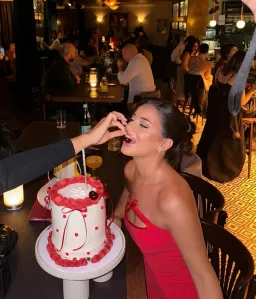 Rayane Bacha Margot Maxi Dress Red Size 8 for rent on The Volte - image 4