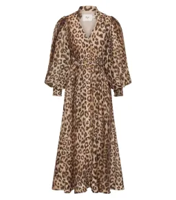 Aje Isabella Shirtdress Leopard Print Size AU 12 for rent on The Volte - image 5