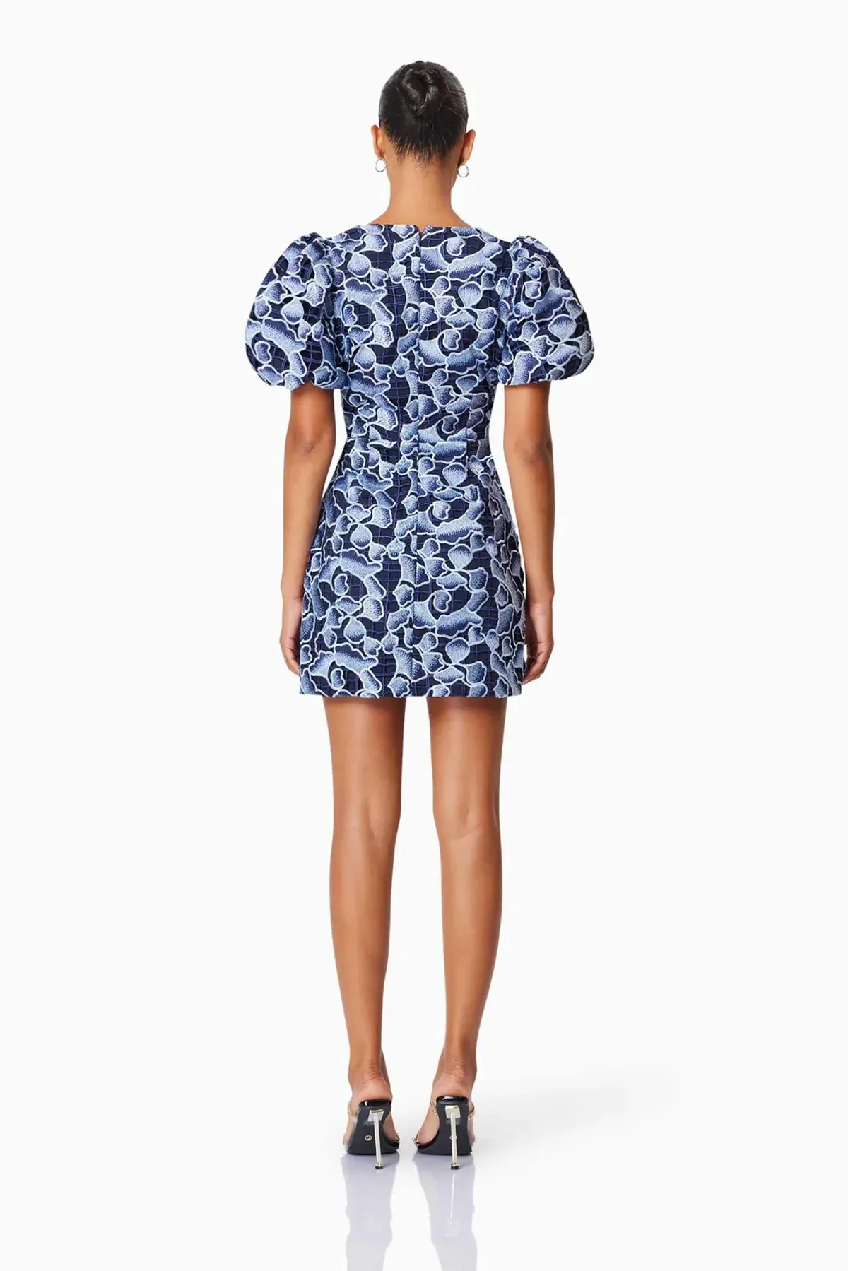 Elliatt Mila Mini Dress In Blue Size 6 - Image 5