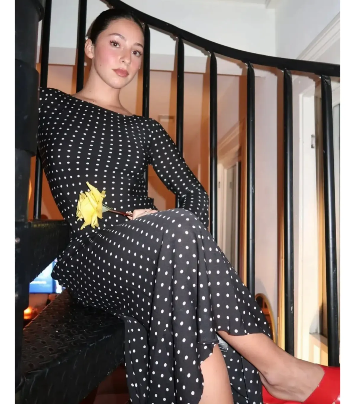 Realisation Par The Gia Maxi Dress in Petit Point Size Small / AU 8 - Image 2