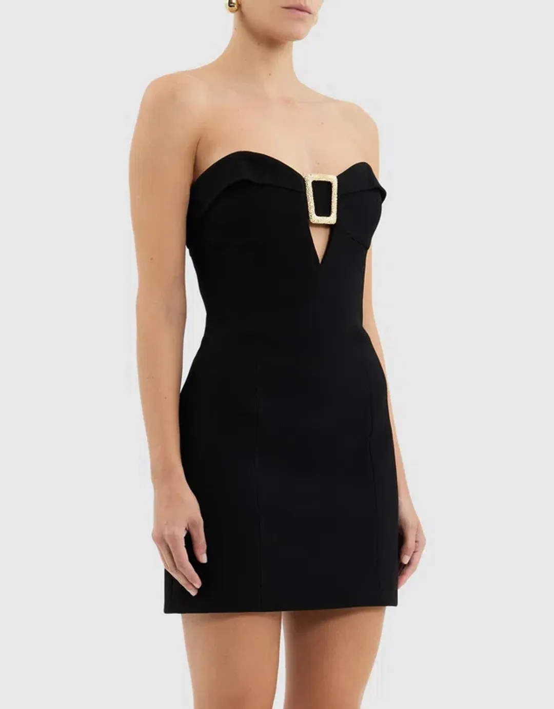 Rebecca Vallance Altair Mini Dress Black Size 10 for rent on The Volte - main image
