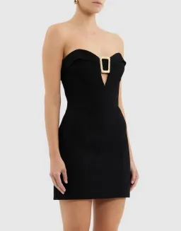 Rebecca Vallance Altair Mini Dress Black Size 10 for rent on The Volte - image 4