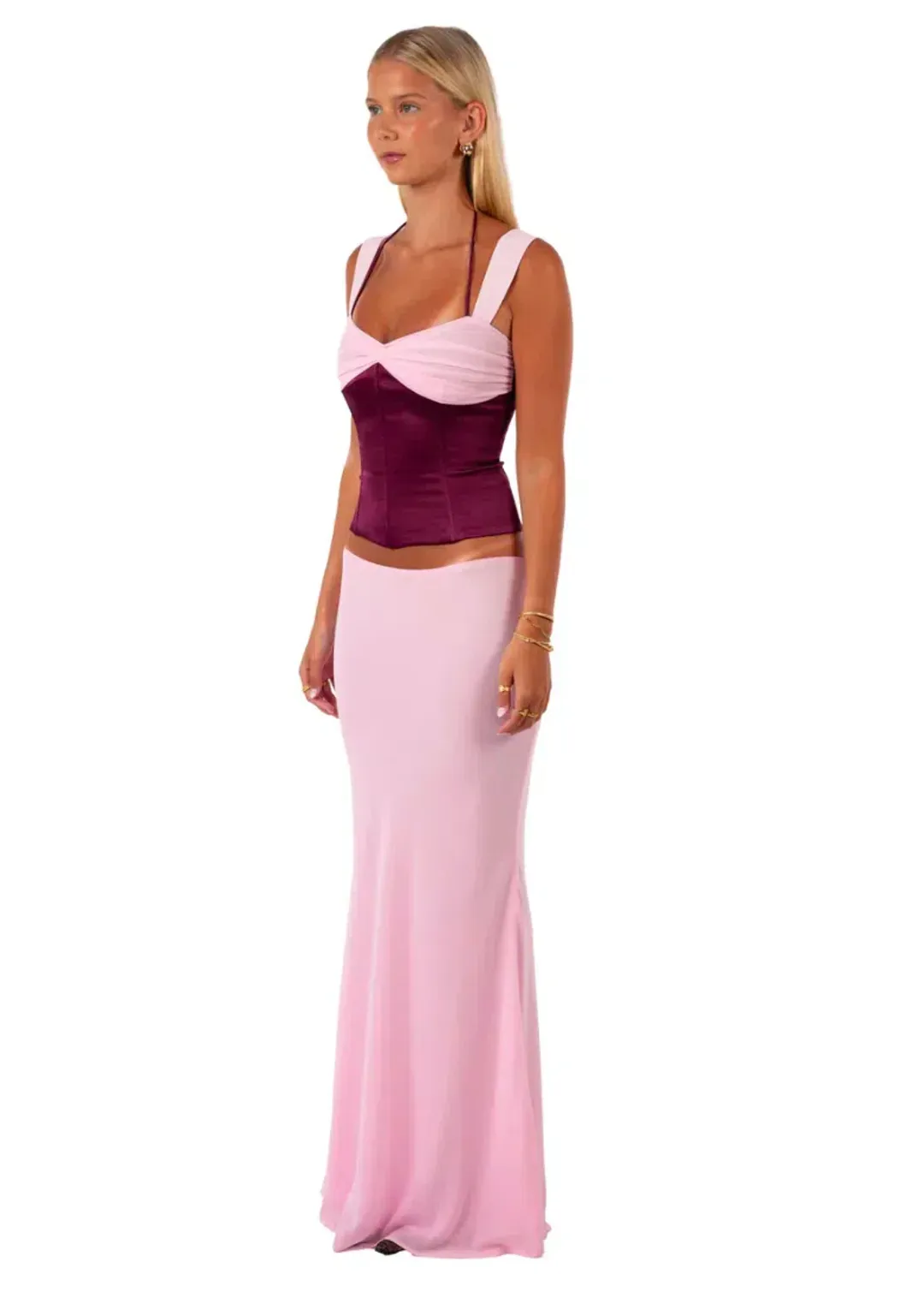 I am Delilah Scarlett Set in Pink Size S / AU 8 for rent on The Volte - main image
