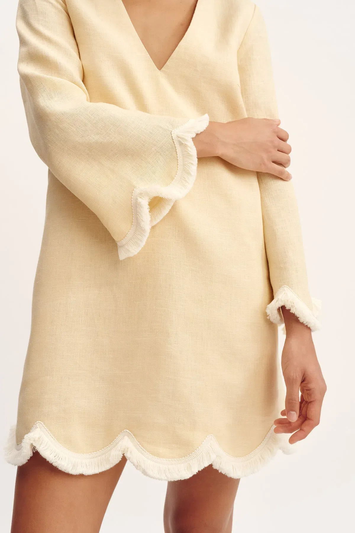 Posse the Label Essie Mini Kaftan Dusty Citron Size 10 - Image 4