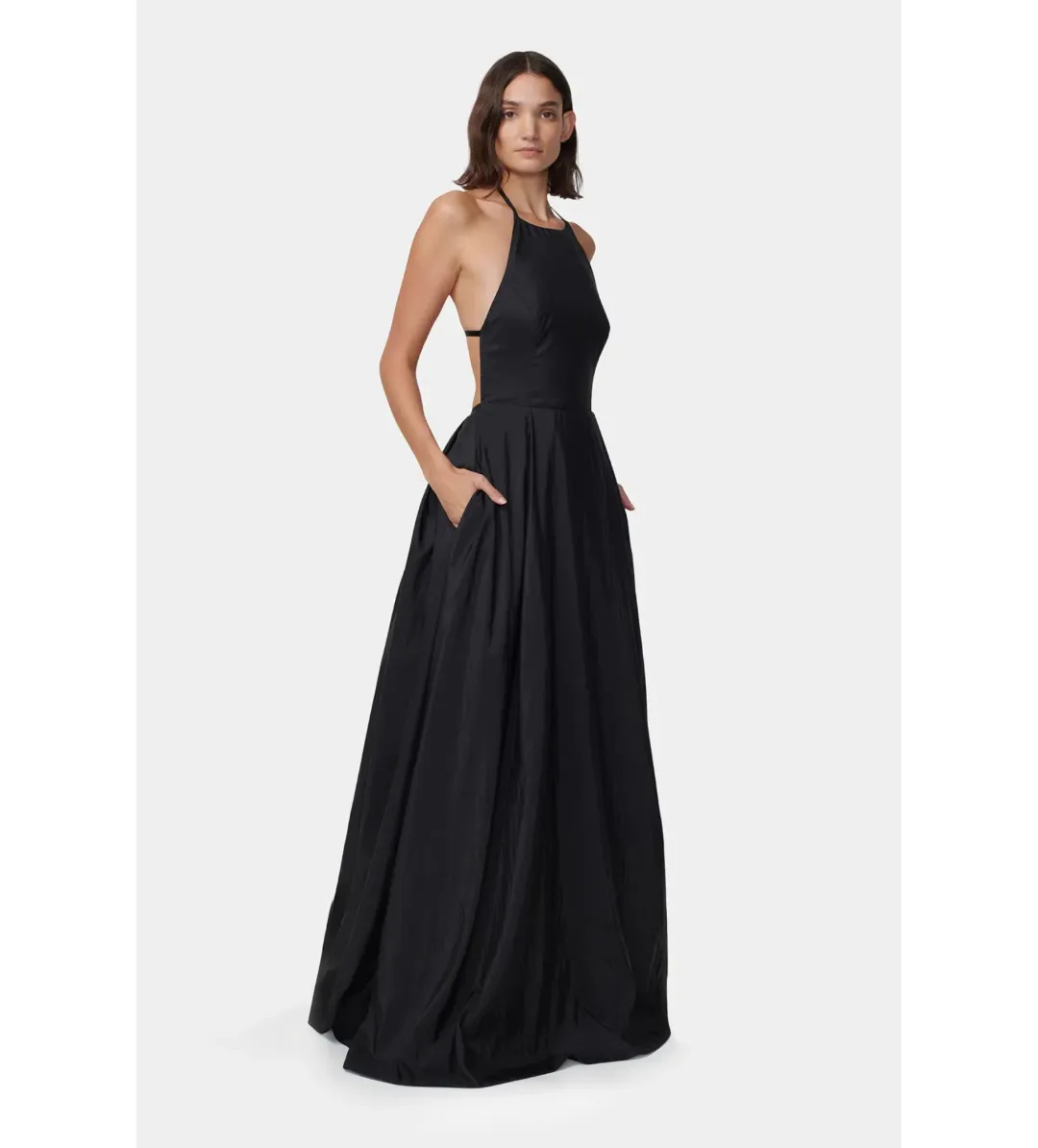 Hansen and Gretel Gilda Gown Black Size XS AU 6 for rent on The Volte - main image
