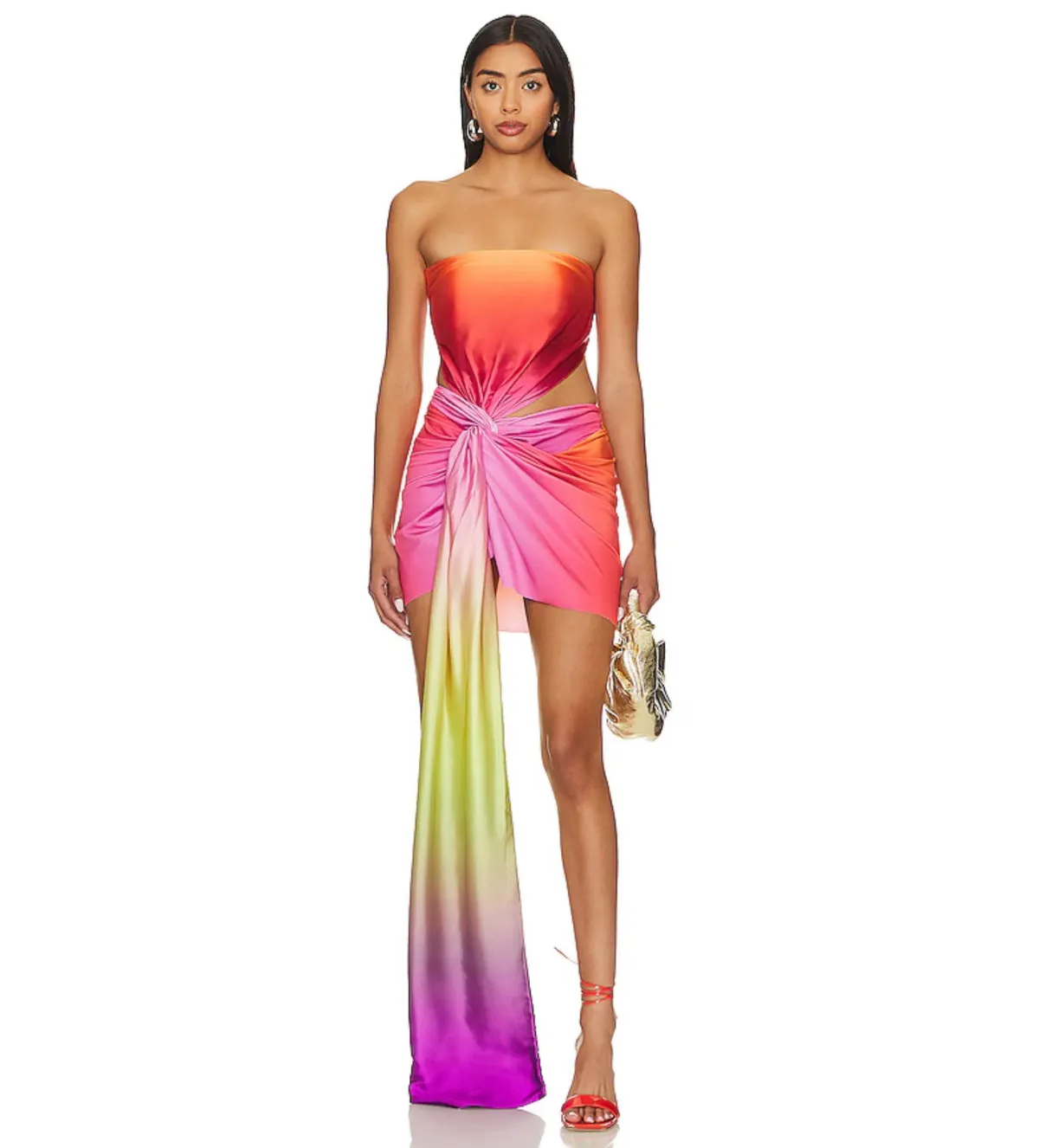 BAOBAB Mar Mini Dress Glory Size 10 / Medium for rent on The Volte - main image