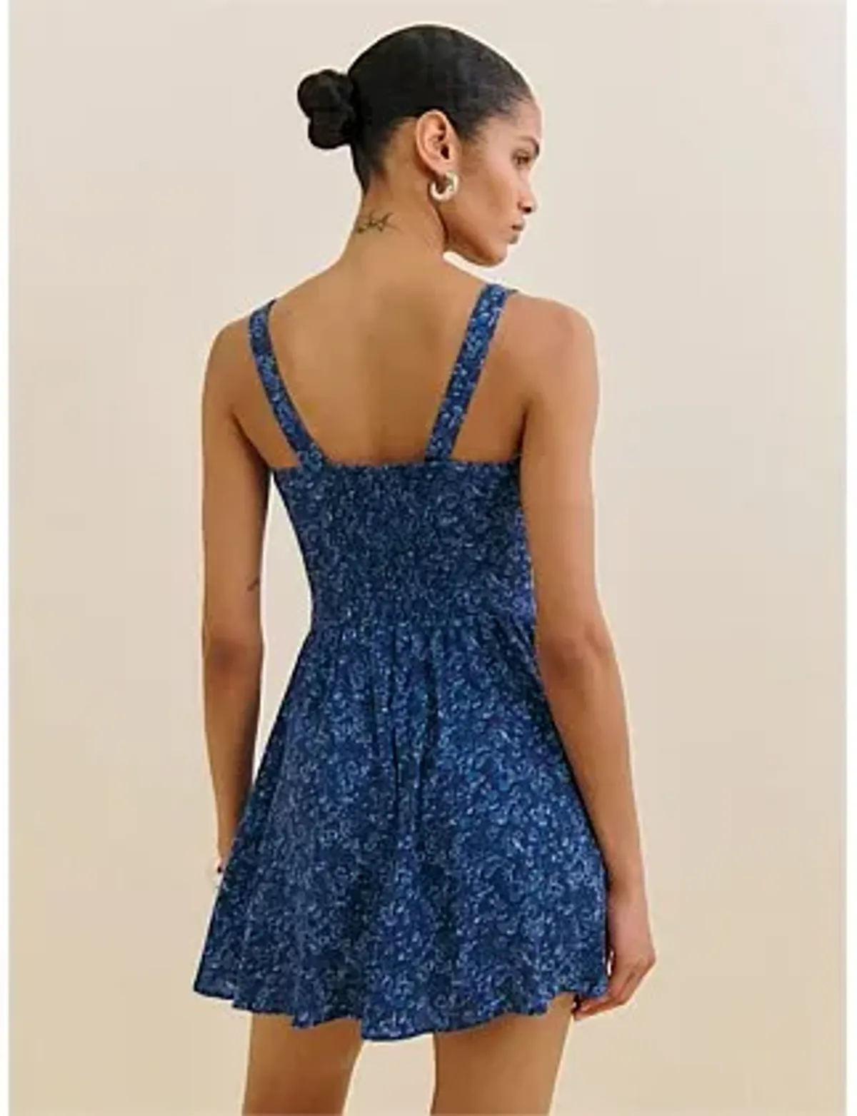 Reformation Wynn Sleeveless Milkmaid Mini Dress Size 10 - Image 7