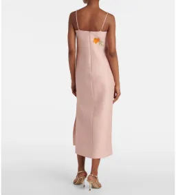 Alemais Hazel Printed Linen Blend Maxi Dress in Pink Size 10 for rent on The Volte - image 2