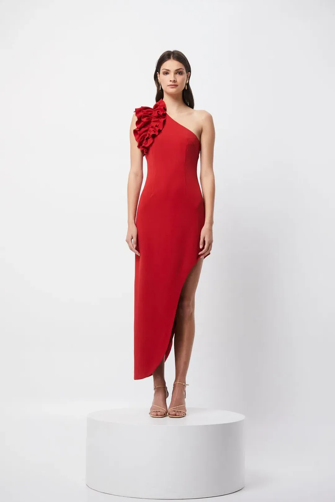 Elliatt Womanism Gown Red Size M / AU 10 for rent on The Volte - main image