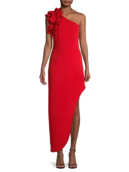 Elliatt Womanism Gown Red Size M / AU 10 for rent on The Volte - image 4
