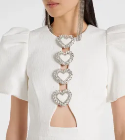 Rebecca Vallance Alicia Puff Sleeve Mini Dress White Size AU 10 for rent on The Volte - image 6