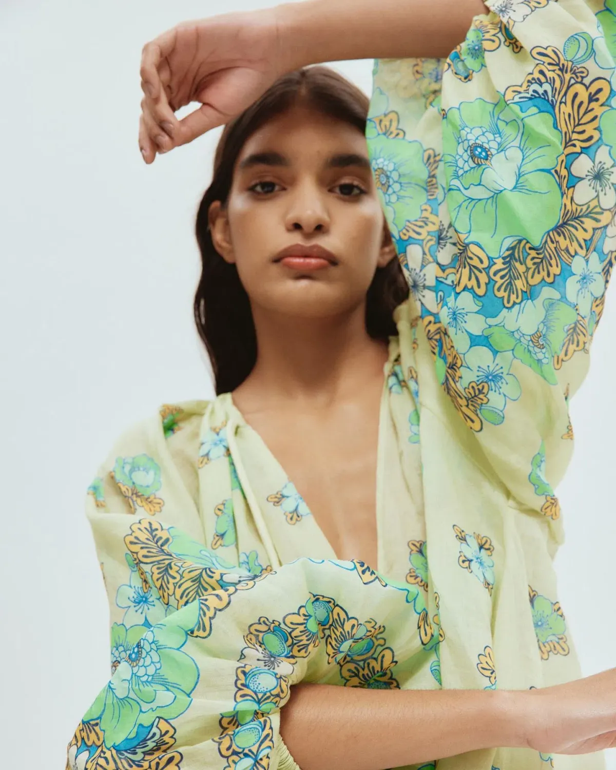 Alemais Velma Mini Dress Seafoam Size AU 14 - Image 5