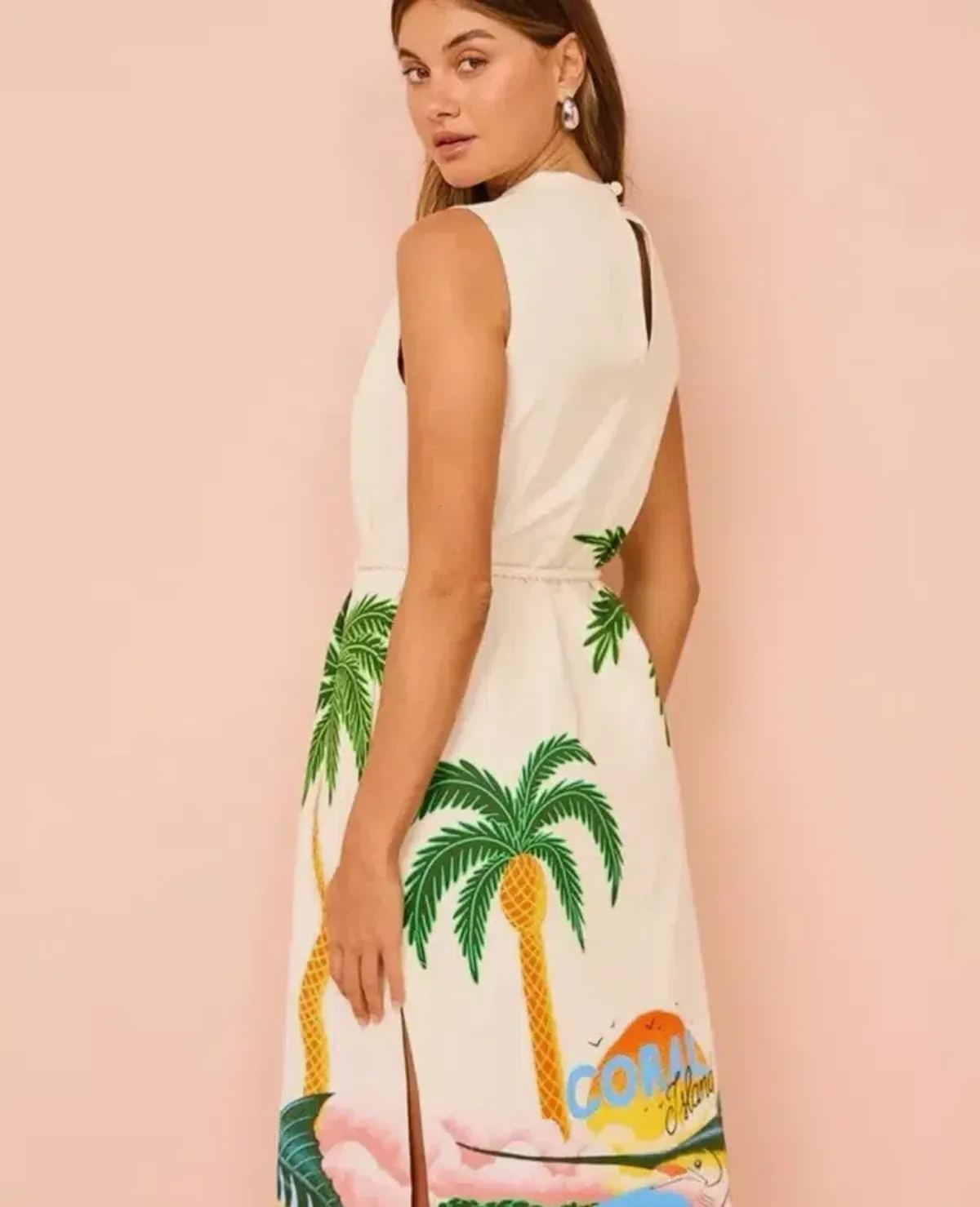 Alemais Samaki Midi Maxi Dress Size 14 - Image 8