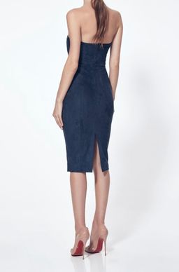 MISHA Petra Dress Navy Size 8/S for rent on The Volte - image 2