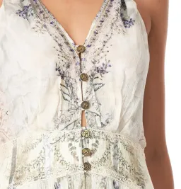 Camilla Memories of Moree Strap Dress with Shaped Waistband Size AU 14 for rent on The Volte - image 2