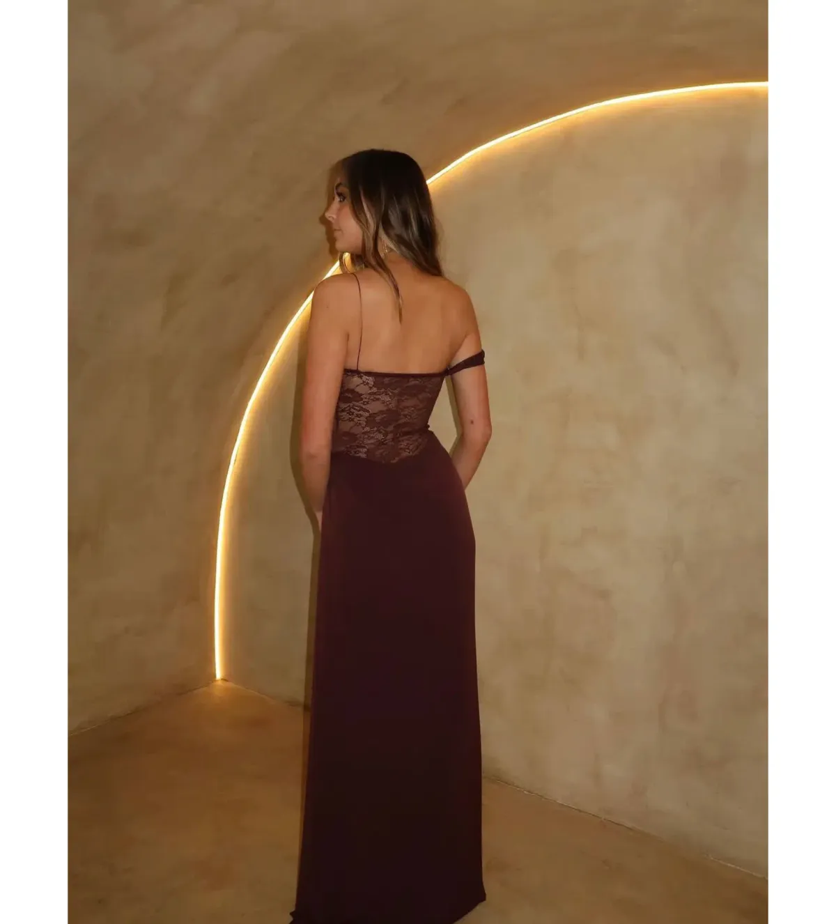 Natalie Rolt Sloane Maxi in Espresso Size 1 / AU 8 - Image 3