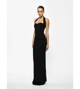 Effie Kats Marian Maxi Gown in Black Size 6 for rent on The Volte - image 3
