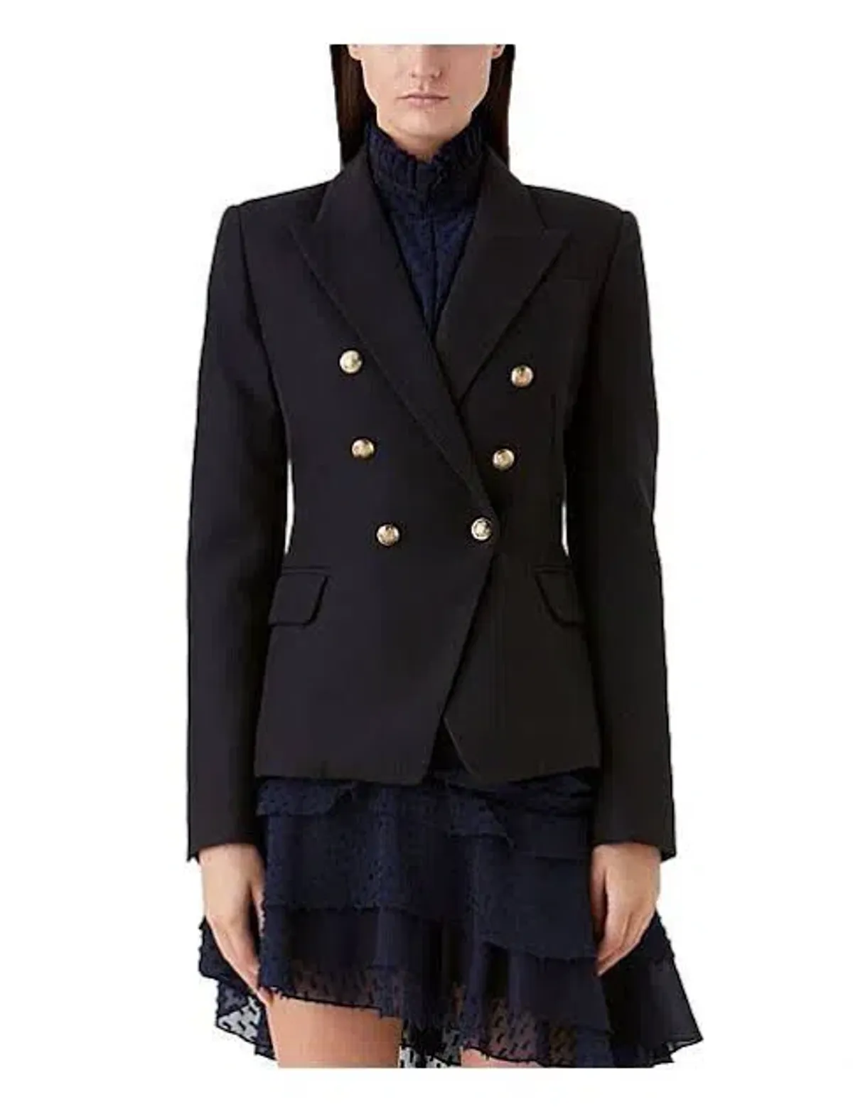 Camilla and Marc Dimmer Blazer Jacket Black Size 6 - Image 3