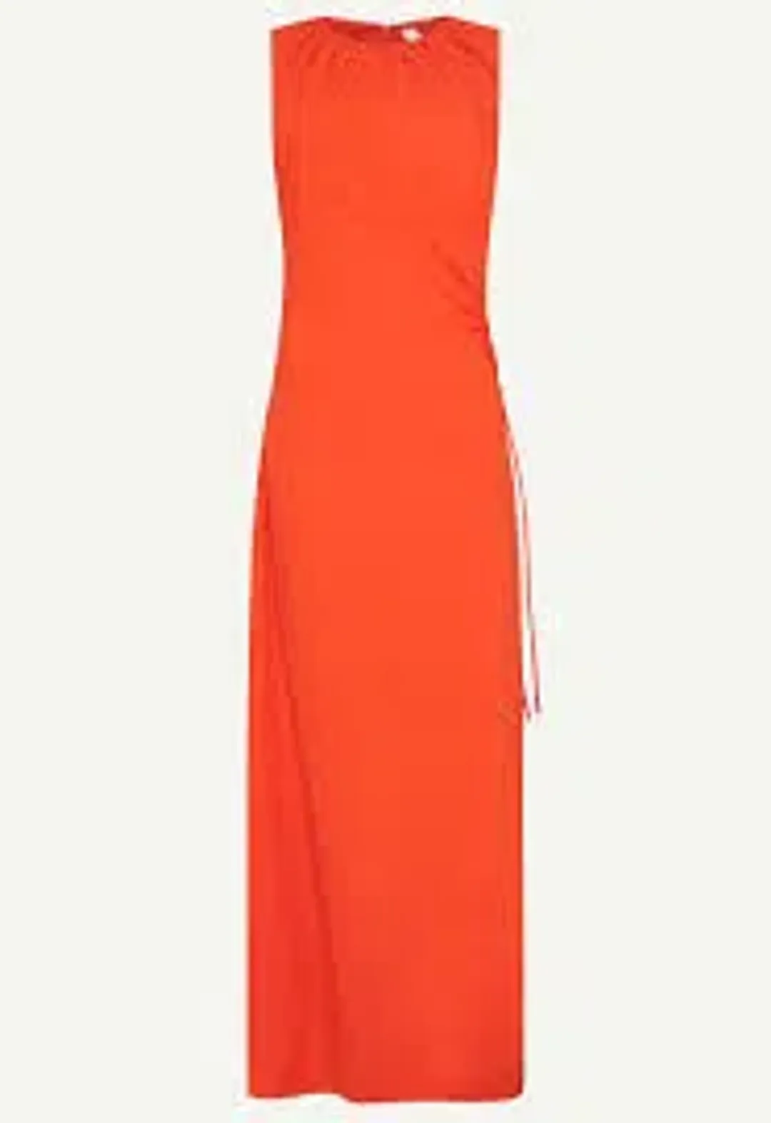 Sir the Label Anya Dress Midi Mandarin Red Size 8 for rent on The Volte - main image