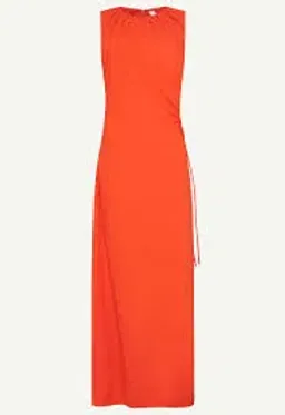 Sir the Label Anya Dress Midi Mandarin Red Size 8 for rent on The Volte - image 6