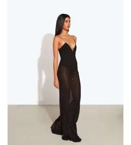 Rat & Boa Franzisca Maxi Dress Black Size XS / AU 6 for rent on The Volte - image 2