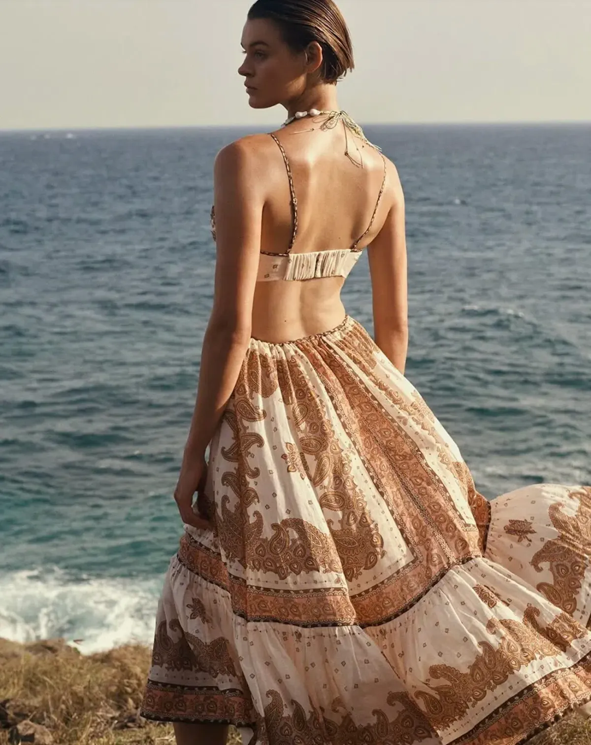 Maxine Plunge Maxi Dress - Image 2