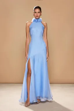 Sonya Moda Noelle Gown Blue Size AU 6 for rent on The Volte - image 1