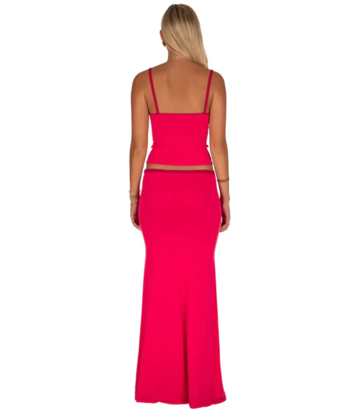 I am Delilah Lilly Tank and Maxi Skirt Set Red Size AU 8 - Image 2