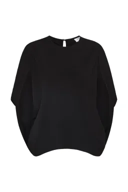 Bianca Spender Crepe Crawford Top Black Size 8/S for rent on The Volte - image 8