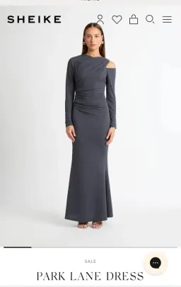 Sheike Park Lane Maxi Dress Black Size 6 for rent on The Volte - image 1
