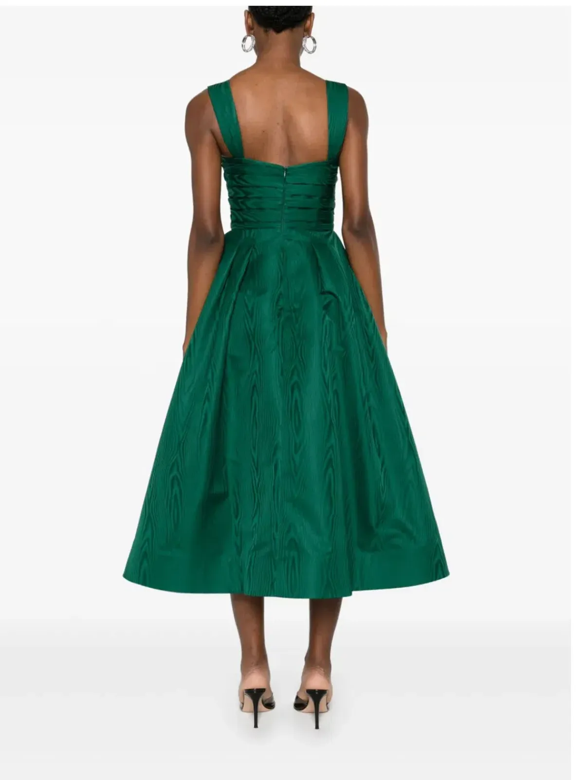 Rebecca Vallance Luiza Midi Dress Green Size 14 - Image 3