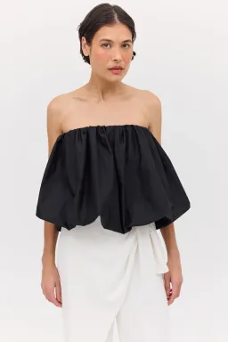 Bianca Spender Black Cotton Hazel Top Size 12/M for rent on The Volte - image 1