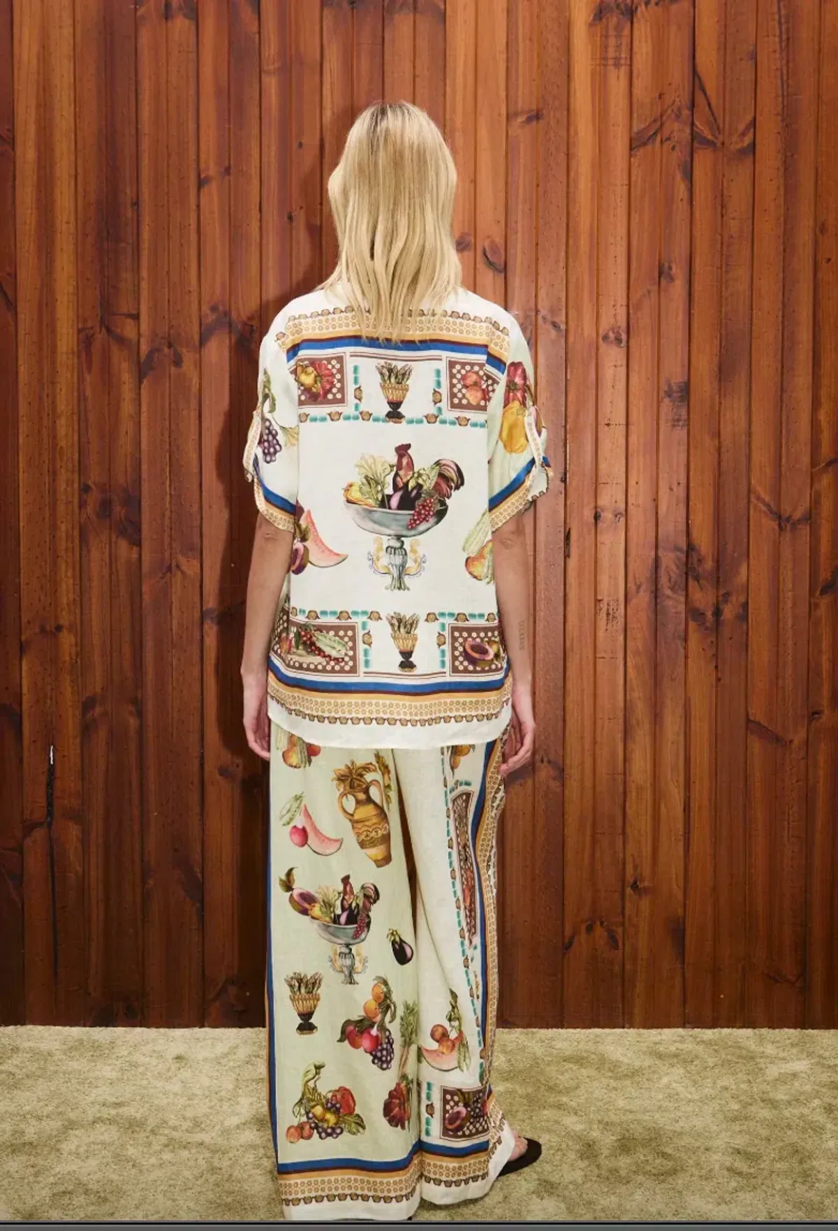 Alemais Mercado Shirt and Pant Set Size 16 - Image 3