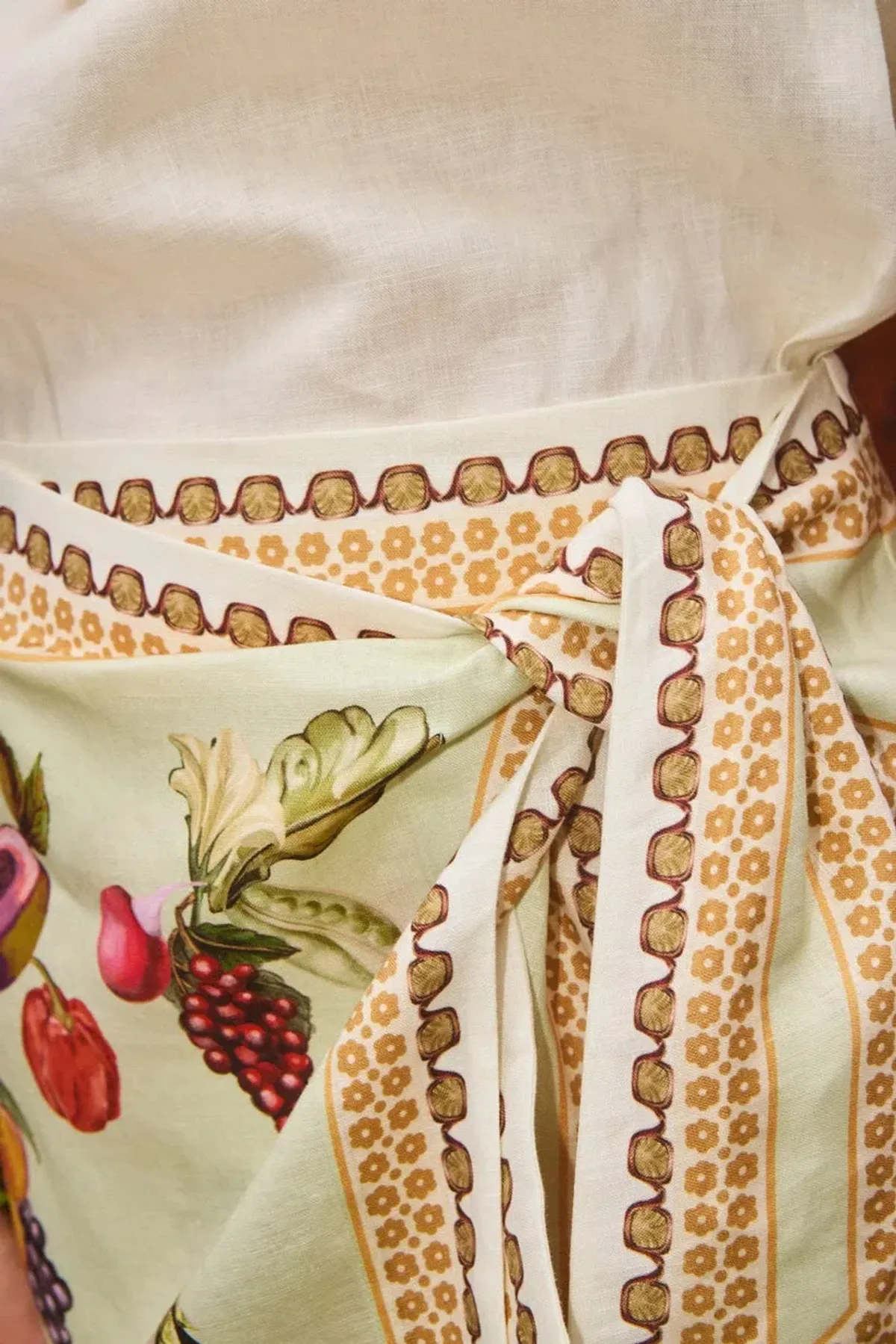 Alemais Mercado Shirt and Skirt Set Multi Size 16 - Image 3