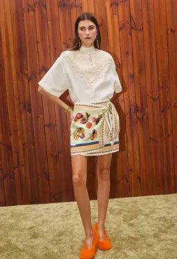 Alemais Mercado Tee and Skirt Set Size AU 16 for rent on The Volte - image 2