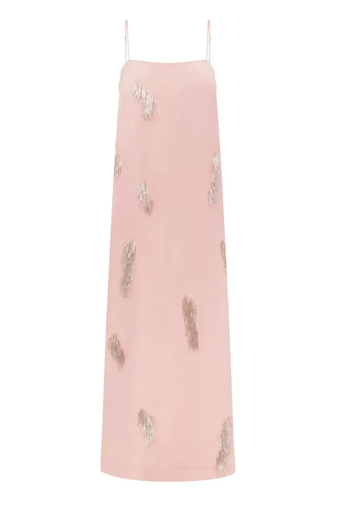 Alemais Cindy Embellished Slip Dress Pink Size 16 for rent on The Volte - main image