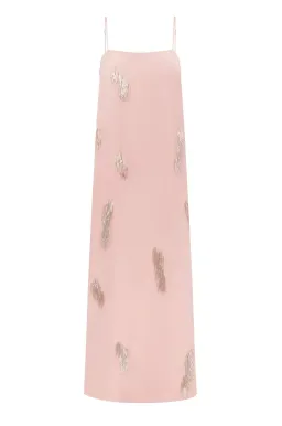Alemais Cindy Embellished Slip Dress Pink Size 16 for rent on The Volte - image 5