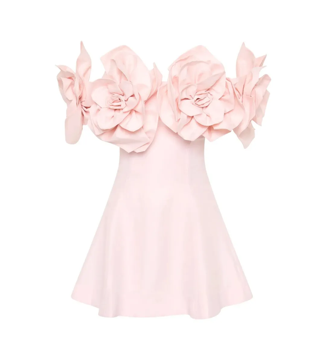 Aje Etta Mini Dress Pastel Pink Size AU 12 for rent on The Volte - main image