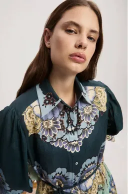 Alemais Madalena Shirtdress Size AU 14 for rent on The Volte - image 5