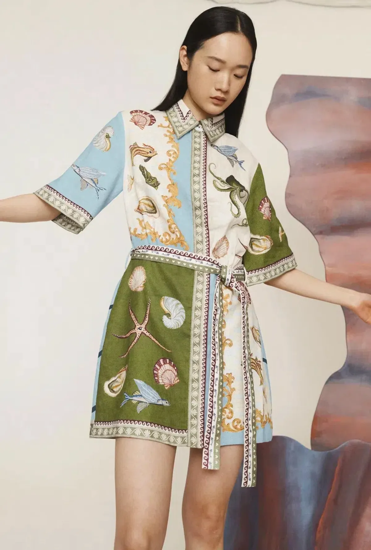 Alemais Bath House Mini Size 16 for rent on The Volte - main image