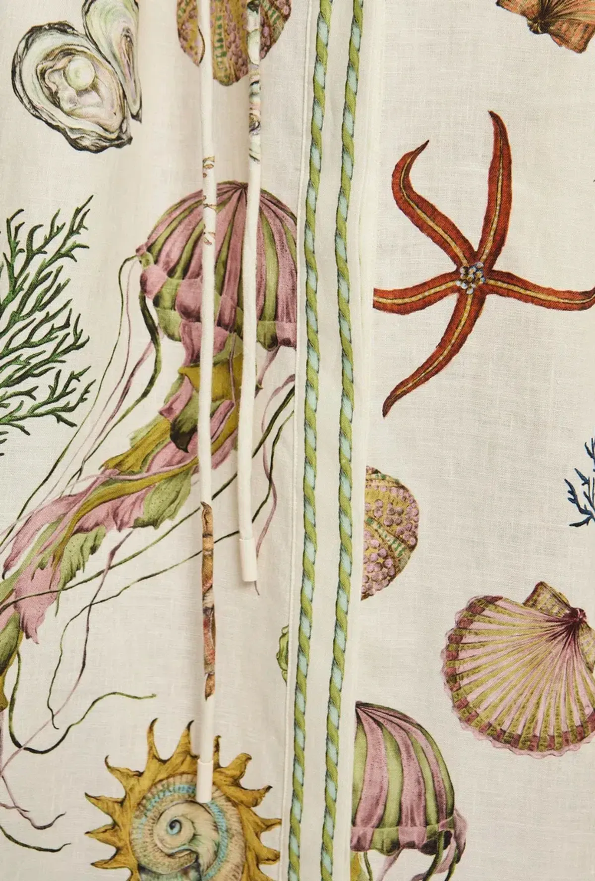 Alemais Sea Shirtdress Size 16 - Image 2