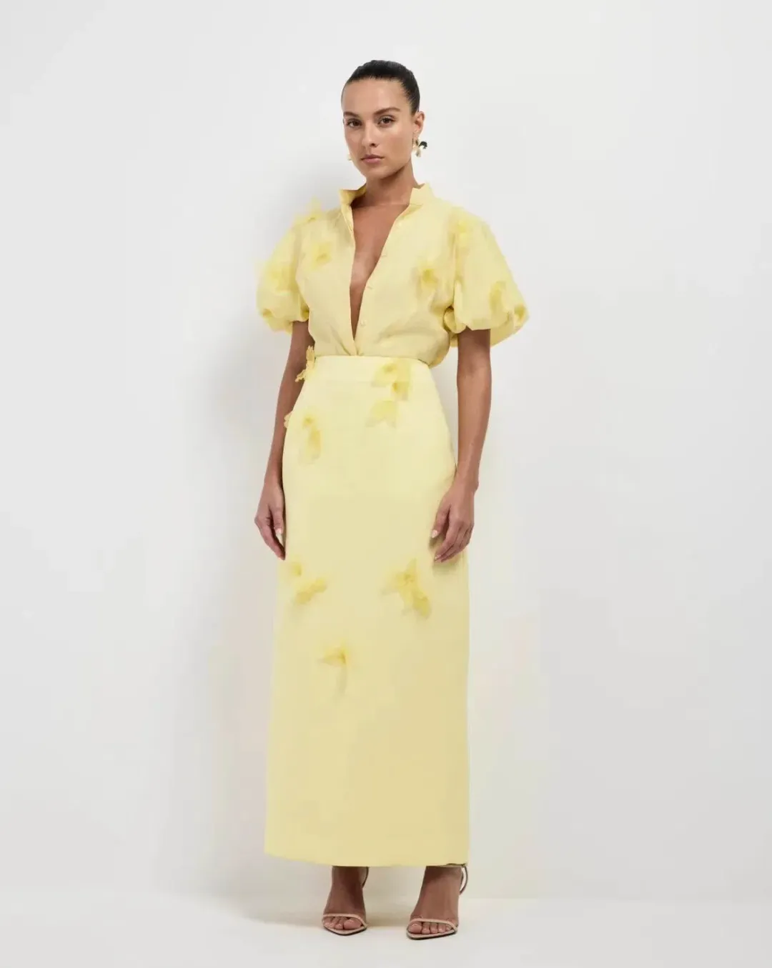 Sheike Rose Gardens Set Top Size AU 8 & Skirt Size AU 10 for rent on The Volte - main image