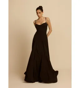 Paloma Dress in Black Size XS for rent on The Volte - image 2