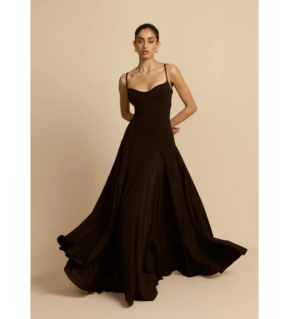 Paloma Dress in Black Size XS - Image 1