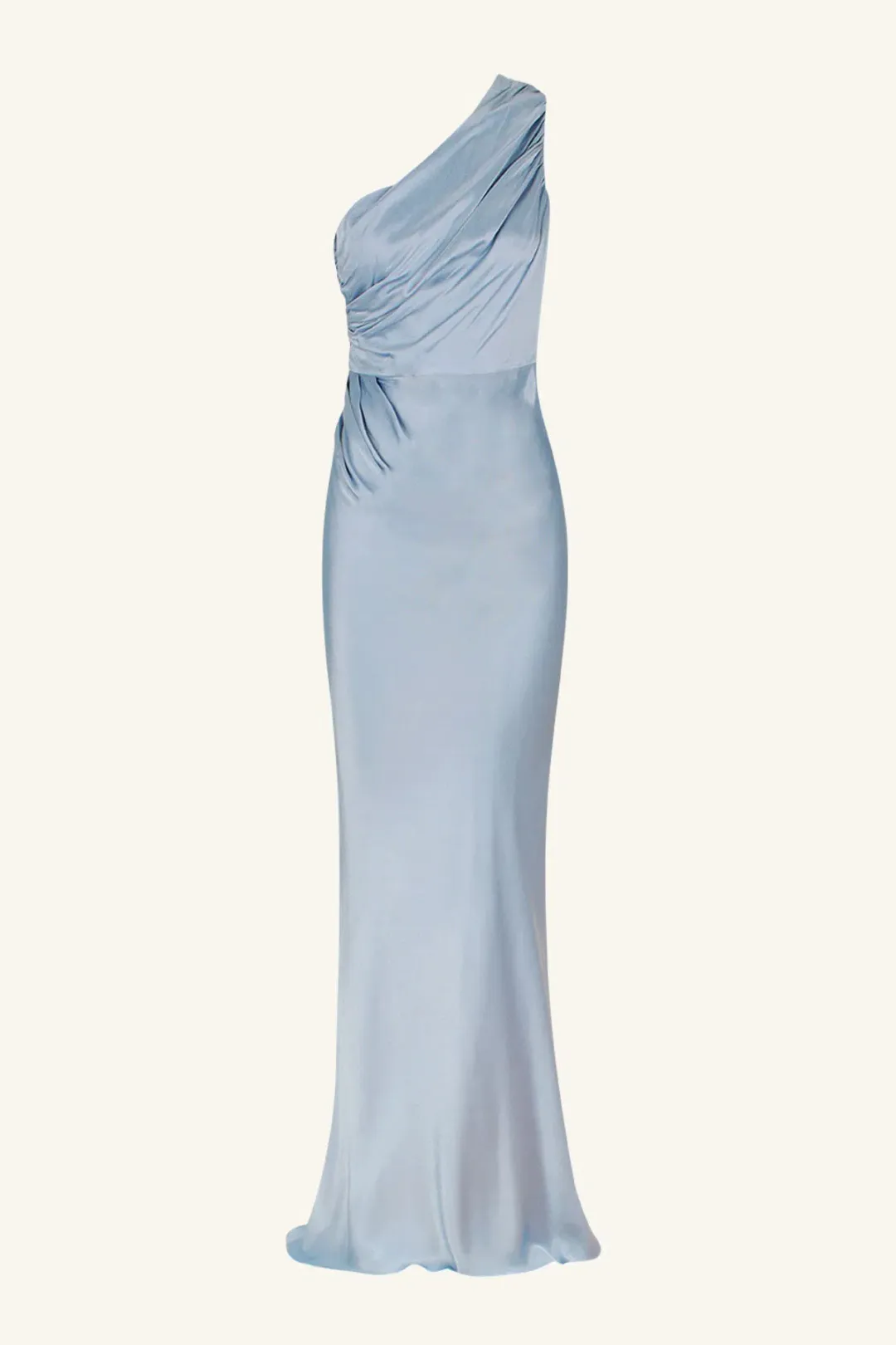 Shona Joy La Lune One Shoulder Dress Blue Size AU 12 for rent on The Volte - main image