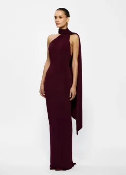 Effie Kats Haven Maxi Dress Burgundy Size 10 for rent on The Volte - image 2