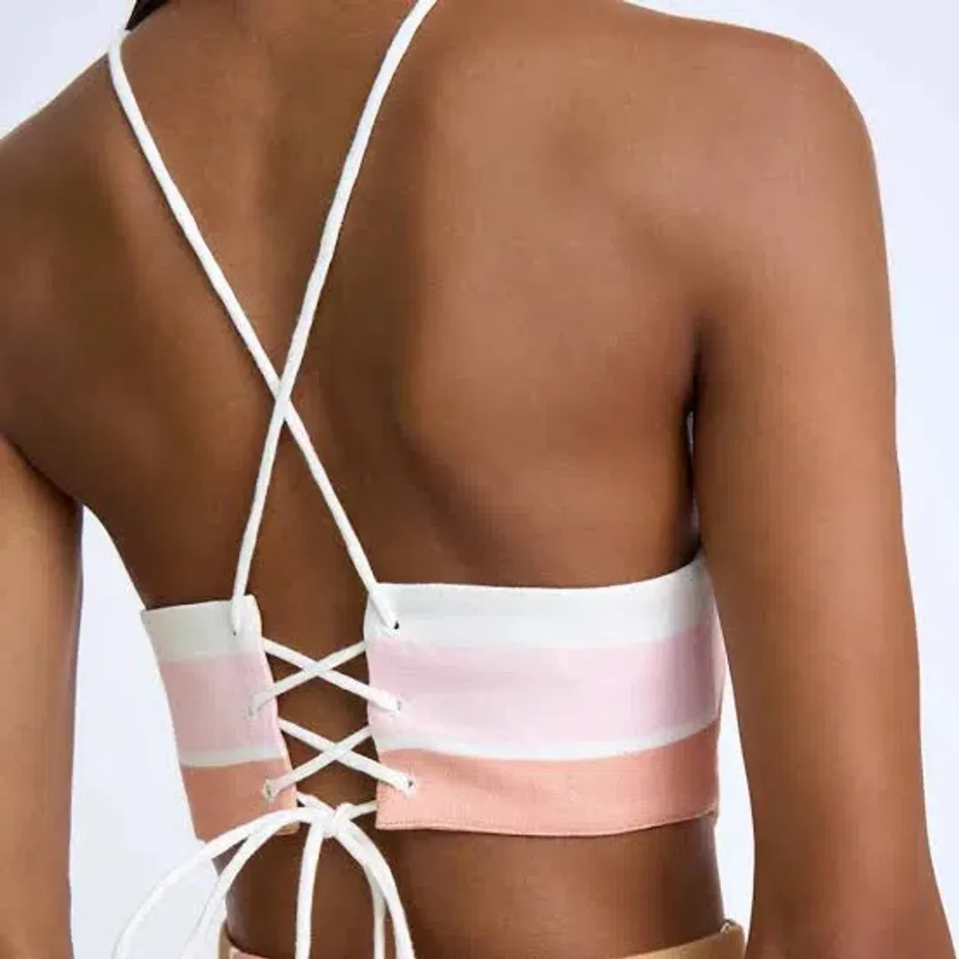 By Johnny Desert Blooms Top and Midi Skirt Set Multi Size 12 for rent on The Volte - main image