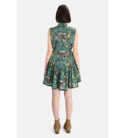 Zimmermann Edie Drop Waist Mini Dress Multi Size 0 / Size AU 8 for rent on The Volte - image 2